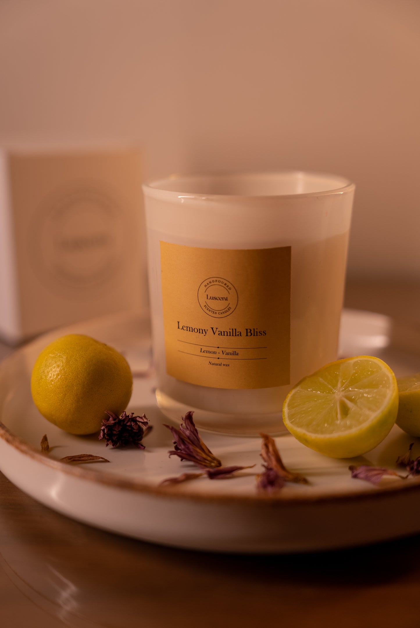 Lemony Vanilla Bliss Candle