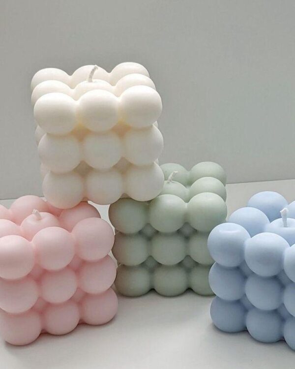 Bubbles Candle