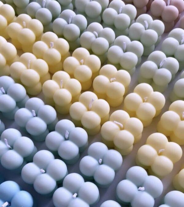 Bubbles Candle